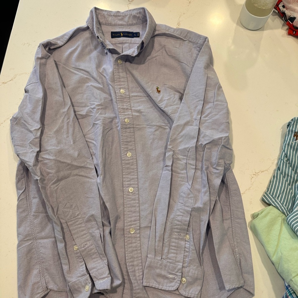 Ralph Lauren Sky Blue Casual Shirt